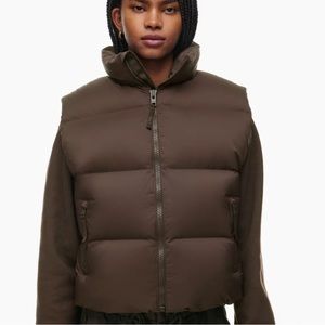 Aritzia TNA mega puff vest